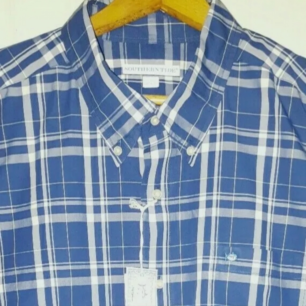 Southern Tide Long Sleeve Button Dress Shirt Mens Small & Medium NWT